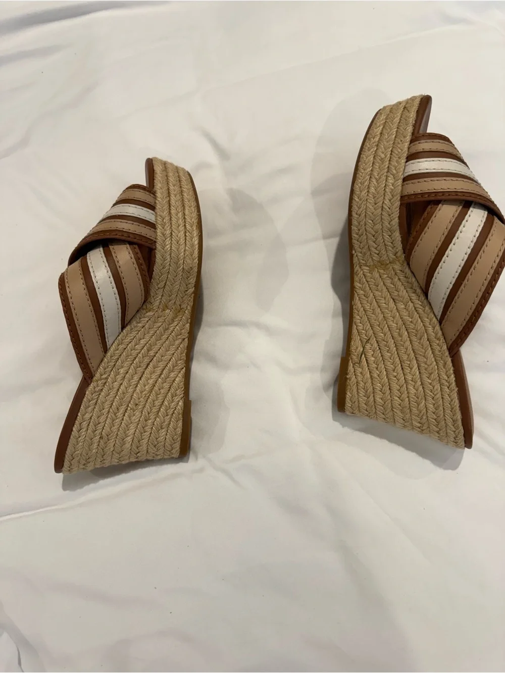 Coach leather slide